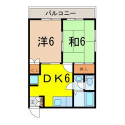 コーポY＆MⅡの物件間取画像